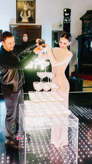 Svatba na místě Lobkowicz Palace (Boutique Weddings), příspěvek @boutiqueweddingsprague z roku 2023 (2. fotografie)