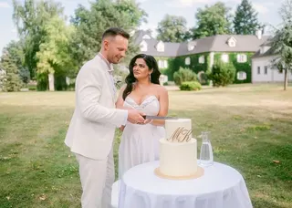 Svatba na místě Zámek Niměřice (Svatební agentura BestSvatby), příspěvek @bestsvatby z roku 2024 (2. fotografie)