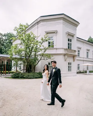 Svatba na místě Zámek Ratměřice (Magnolia Weddings Prague), příspěvek @magnoliaweddingsprague z roku 2024