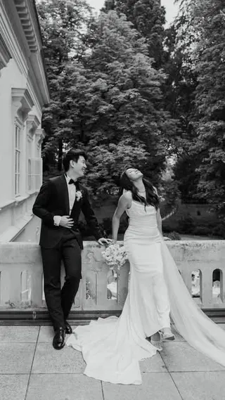 Svatba na místě Zámek Ratměřice (Magnolia Weddings Prague), příspěvek @magnoliaweddingsprague z roku 2025