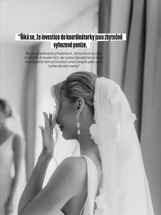 Svatba na místě Samota Pierre (Lucky Wedding), příspěvek @luckywedding.cz z roku 2025 (2. fotografie)