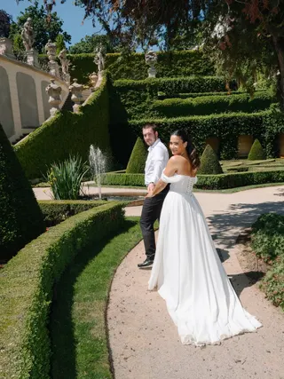 Svatba na místě Vrtbovská zahrada (Royal Wedding by Kate), příspěvek @martin.senovsky z roku 2026