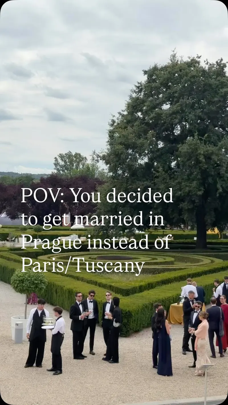 Svatba na místě Trojský zámek (IF Concept / IF Weddings), příspěvek @if_weddings z roku 2026 (2. fotografie)
