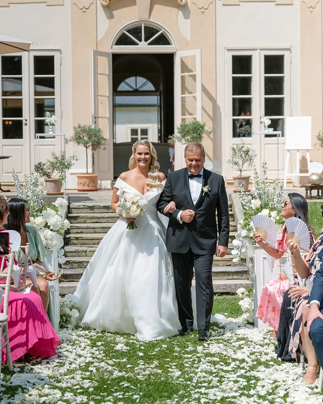 Novomanželé – Zámek Bon Repos, Stará Lysá (Lucie Holá Weddings)